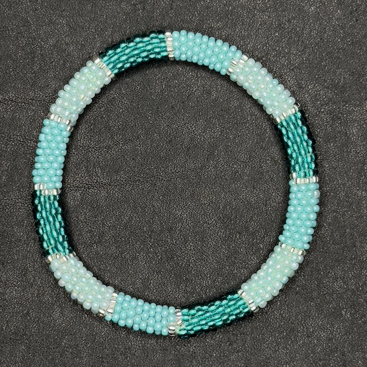 Greens & Teals - Wrist Drip