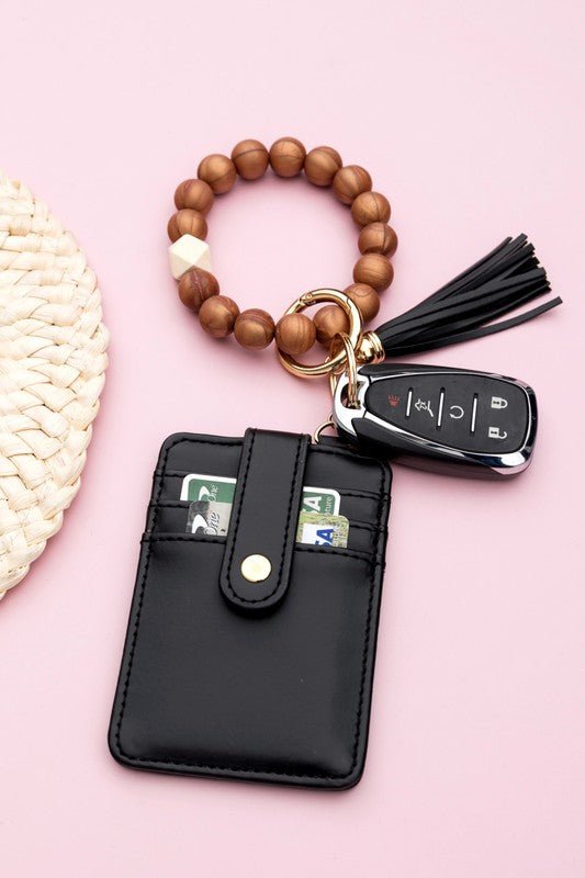 Silicone Key Ring Wallet Bracelet - Wrist Drip
