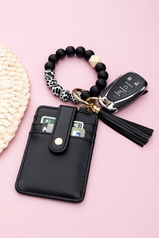 Silicone Key Ring Wallet Bracelet - Wrist Drip
