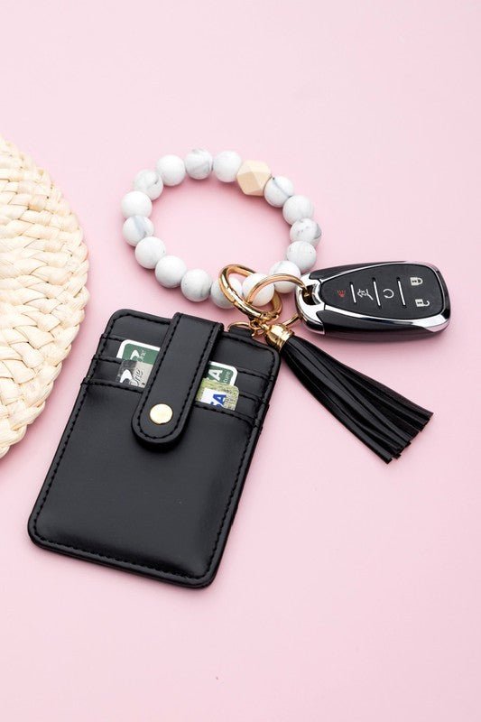 Silicone Key Ring Wallet Bracelet - Wrist Drip