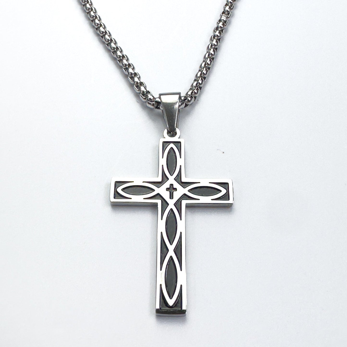Radiant Cross Necklace - Wrist Drip