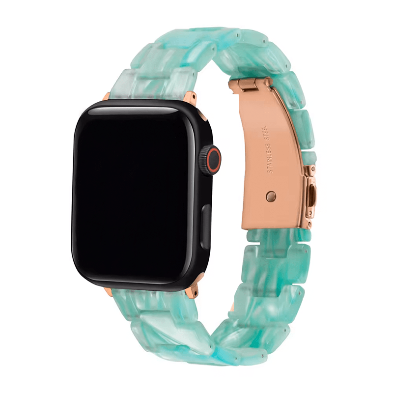 Sea Glass Serenity Resin Band for Apple Watch - Wrist Drip