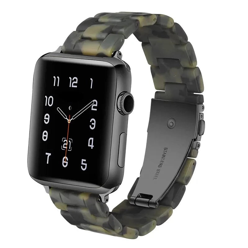 Camo Resin Band for Apple Watch - Wrist Drip