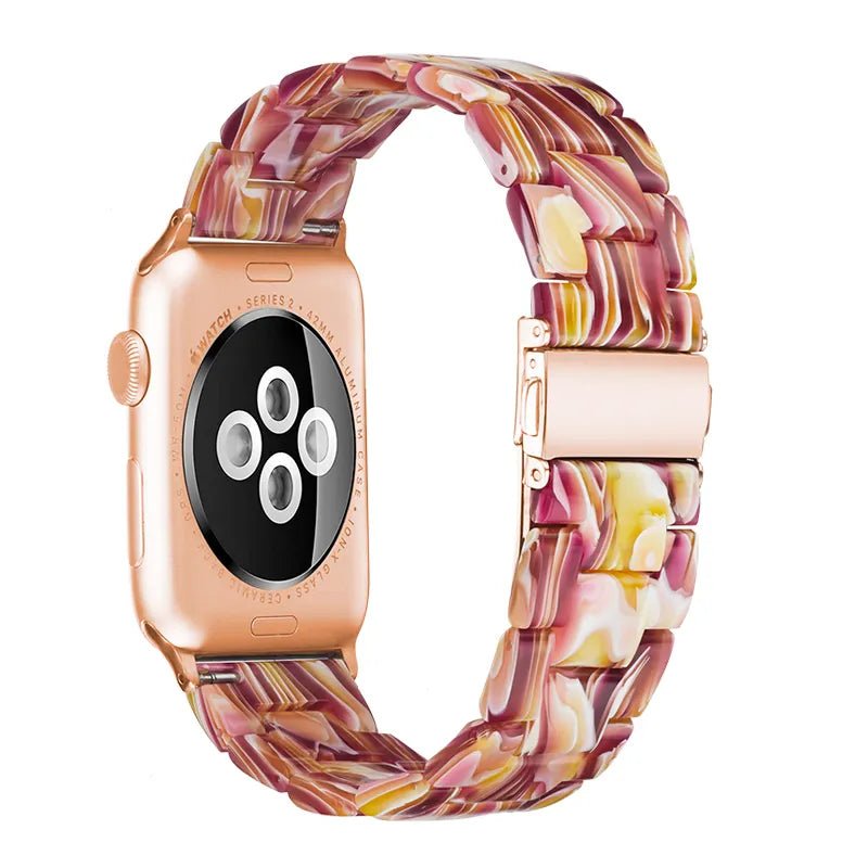 Candied Rose Resin Band for Apple Watch - Wrist Drip