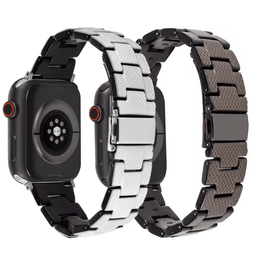 CarbonWeave Resin Luxe Band Series for Apple Watch - Wrist Drip