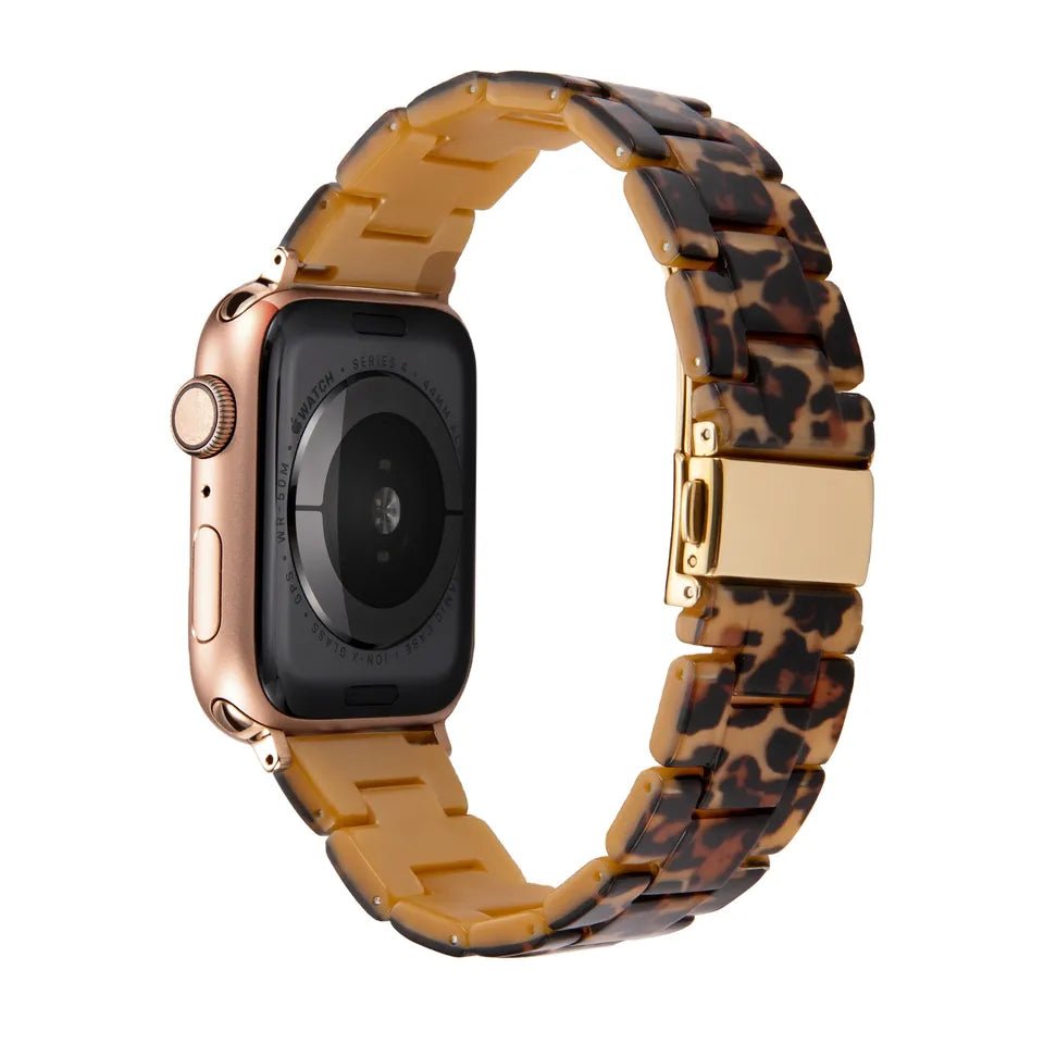 Cheetah Chic Resin Band for Apple Watch - Wrist Drip