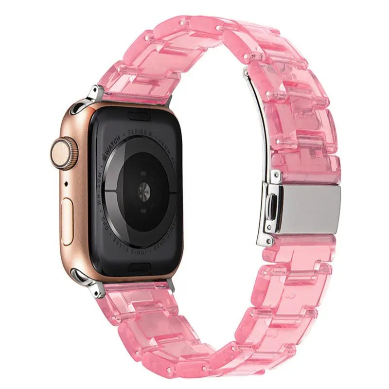 Dreamy Pink Resin Band for Apple Watch - Wrist Drip