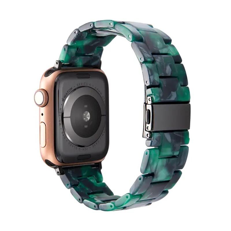 Emerald Nebula Resin Band for Apple Watch - Wrist Drip