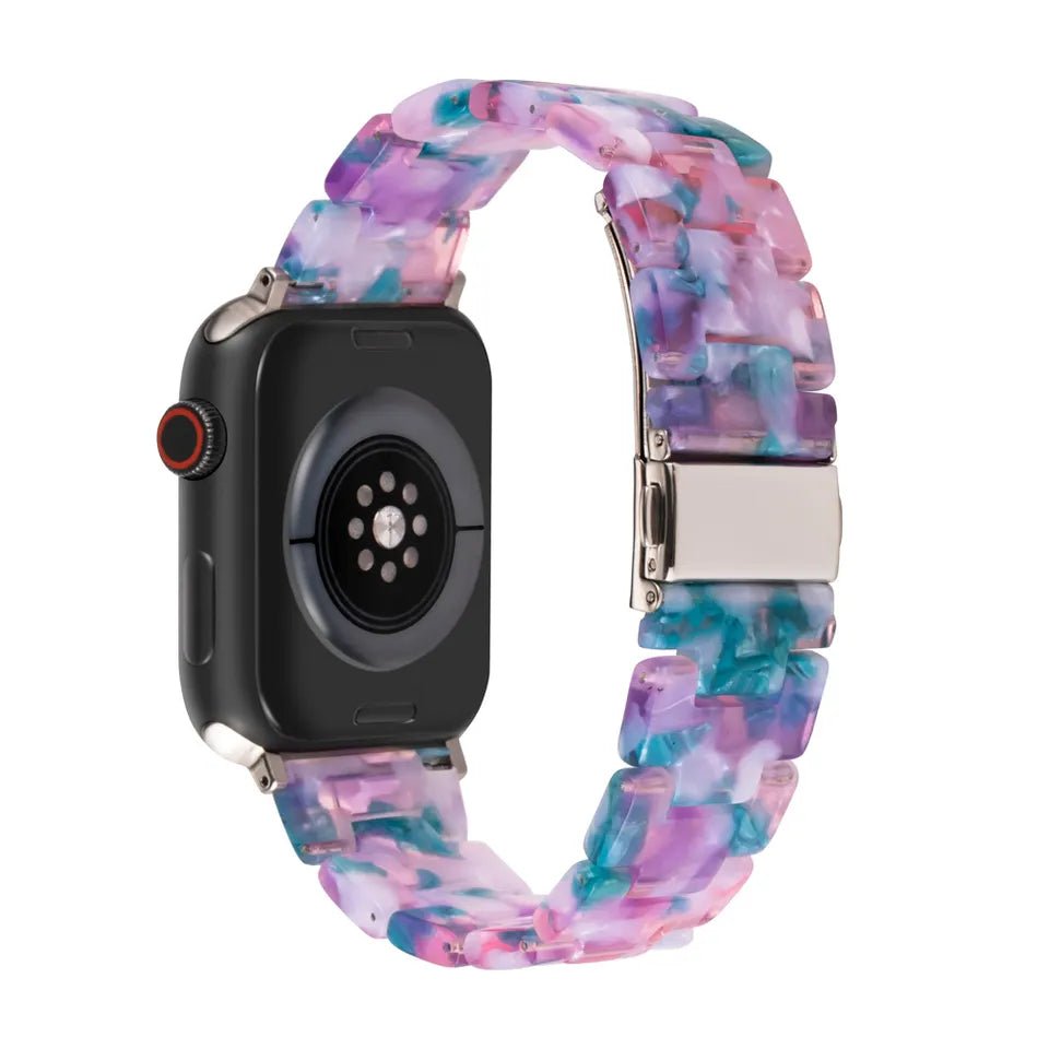 Ethereal Elegance Resin Band for Apple Watch - Wrist Drip