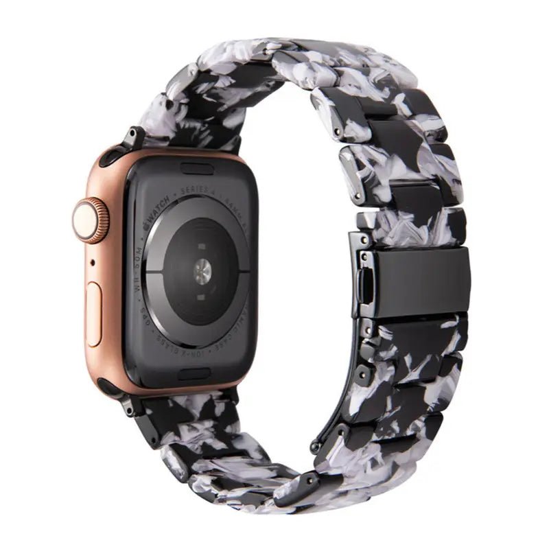 Midnight Blossom Resin Band for Apple Watch - Wrist Drip