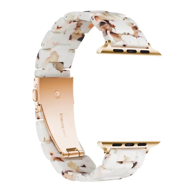 Nougat Delight Resin Band for Apple Watch - Wrist Drip