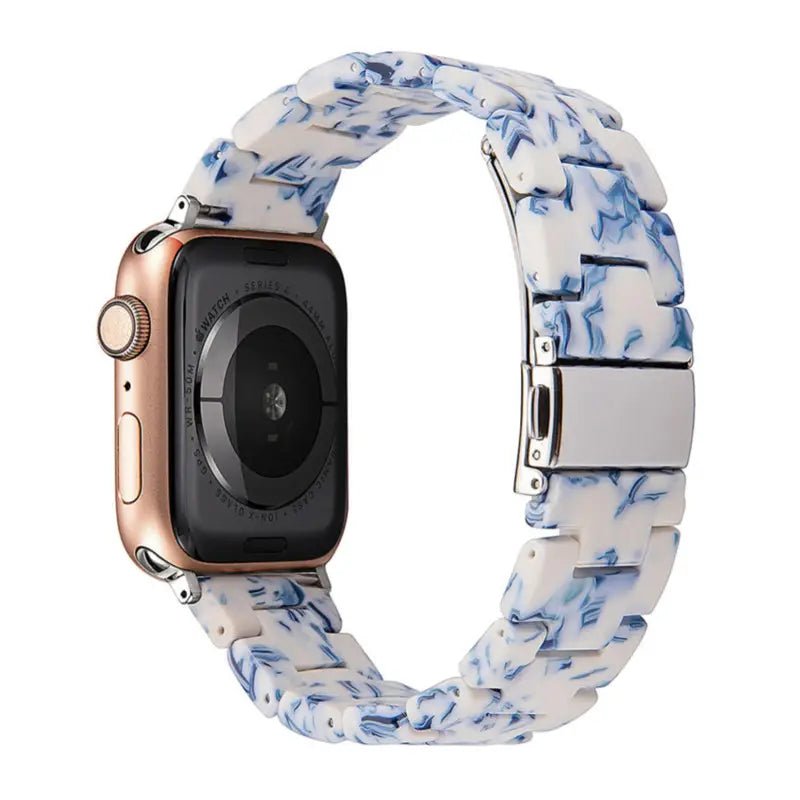 Porcelain Elegance Resin Band for Apple Watch - Wrist Drip