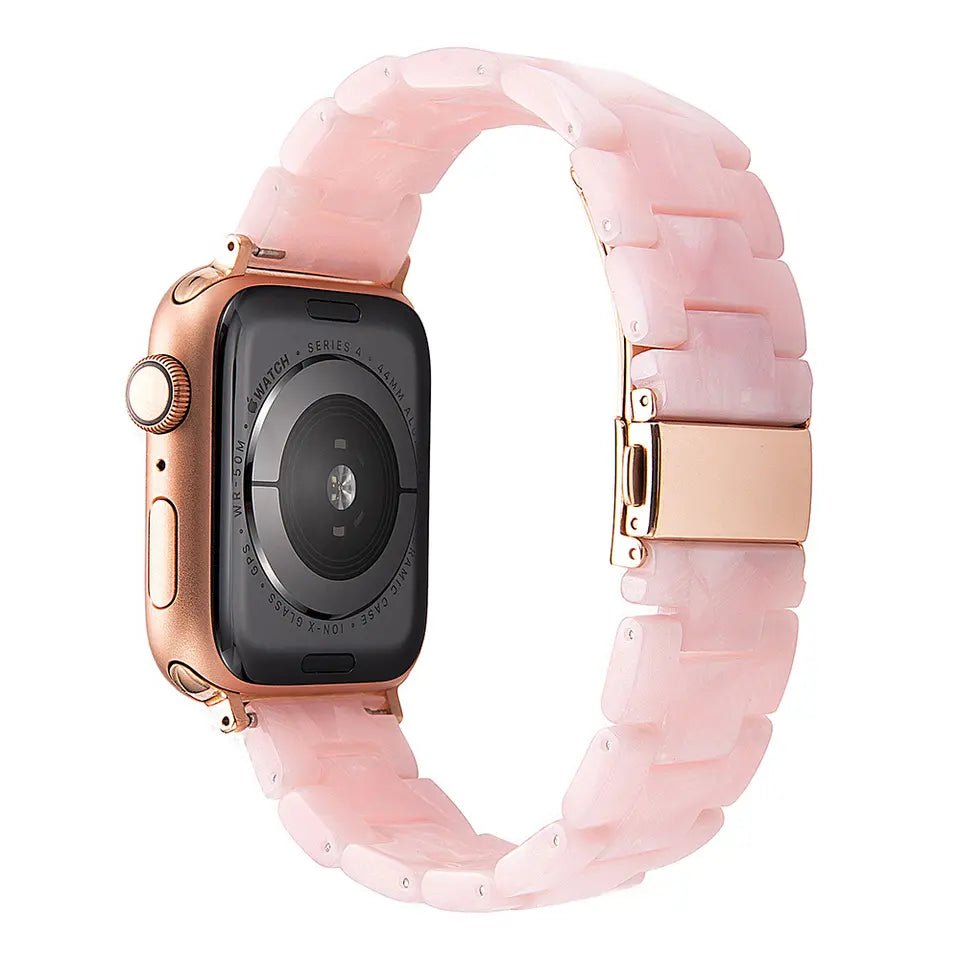 Rosy Aurora Resin Band for Apple Watch - Wrist Drip