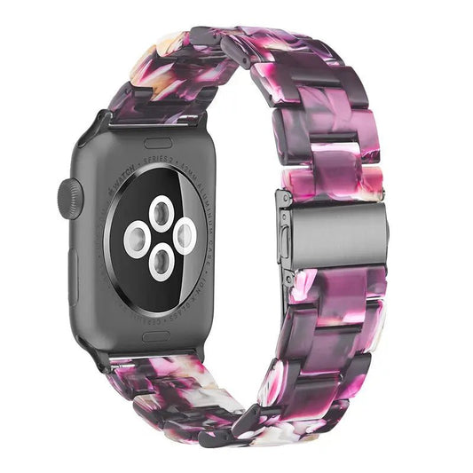 Shadowed Orchid Resin Band for Apple Watch - Wrist Drip